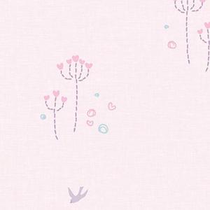 포인트시트지 (HWP-21298) 꽃그림 핑크