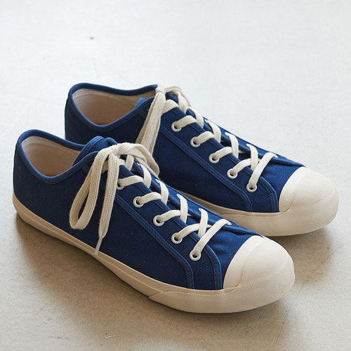 세컨더리 벌커나이즈 캔버스 (SECONDARY Vulcanized Canvas Shoe (MARINE)) [BVN2075]