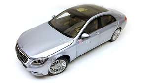 1:18 MERCEDES BENZ S CLASS (V222) Diamond Silver 딜러버젼 다이캐스트 벤츠 자동차 모형