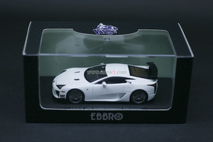 1:43 2011 lexus lfa nürburgring white.