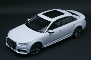 1:18 All New Audi A4L 2017 1:18 (White) 다이캐스트 아우디 자동차 모형