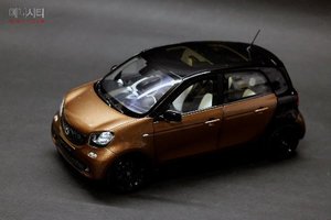 할인 특가 1:18 Smart Forfour W453 딜러버젼 다이캐스트 벤츠 자동차 모형