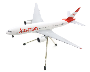 1:200 AUA001 AUSTRIAN 777-200 Tripod 호간사 수집용 미니어처 모형비행기