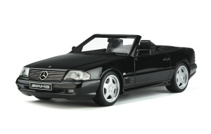 1:18 OT958 MERCEDES-BENZ R129 SL73 AMG BLACK 1991 자동차 모형 수집용