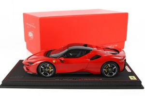 세일 상품 1:18 Ferrari SF90 Stradale Rosso Corsa 322 Limited Edition 210pcs 페라리 모형자동차