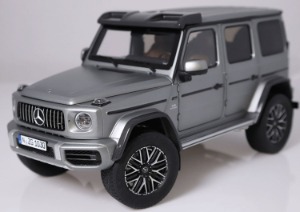 1:12 NZG Mercedes-Benz G-Klasse 4x4² Standard platin magno 다이캐스트 모형