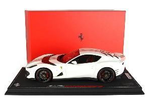 1:18 Ferrari 812 Competizione 2021 Metallic Fuji White 한정판 48대 페라리 모형자동차