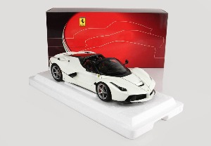 세일 상품 1:18 Ferrari LaFerrari APERTA metallic Italian white풀오픈 다이캐스트 모델