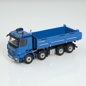 1:50 Mercedes-Benz Arocs 8x4 Meiller tipper blue 다이캐스트 벤츠 트럭 모형