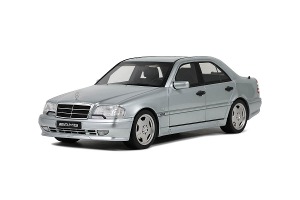 선주문 OT443 1:18 MERCEDES-BENZ C36 AMG W202 SILVER 1990 자동차 모형 수집용 한정판 2000대