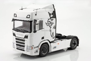 1:18 Scania R-Series R500 SZM Topline 2019 White Premium ClassiXXs