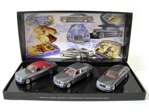 1:43 BENTELY Arnage Designer Styling Set Grey Limited 500pcs