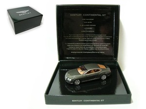 1:43 BENTLEY Continental GT LHD Gray (Silver Lake)