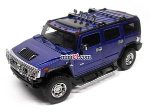 1:18HUMMER H2 FUSION BLUE