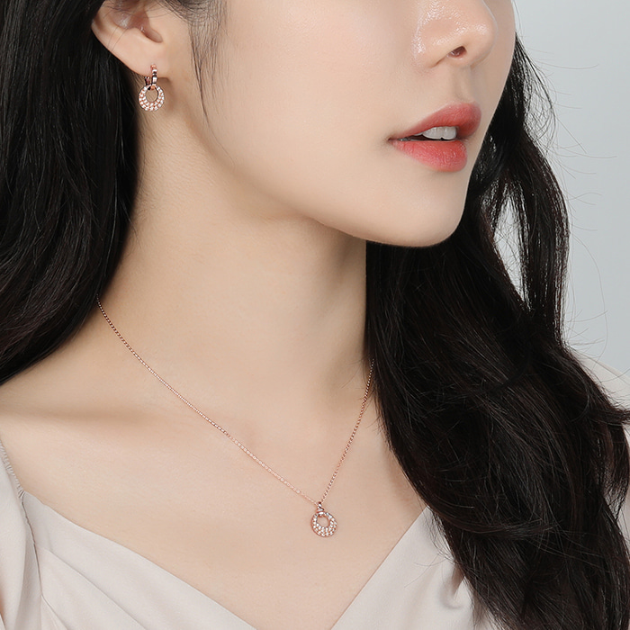 14K 18K 비쥬팝 카일라 써클 세트 16707,14K,18K,jewelry