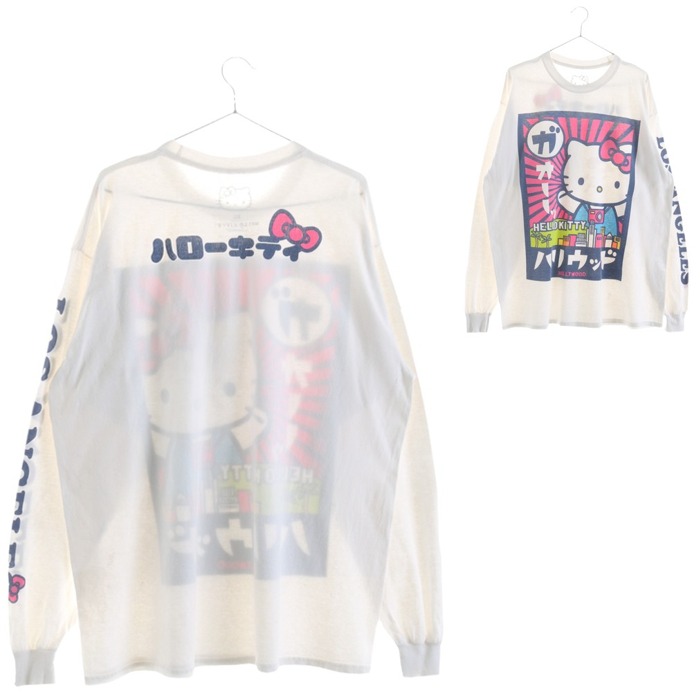 a3899 HELLO KITTY긴팔 티 UNISEX(L)