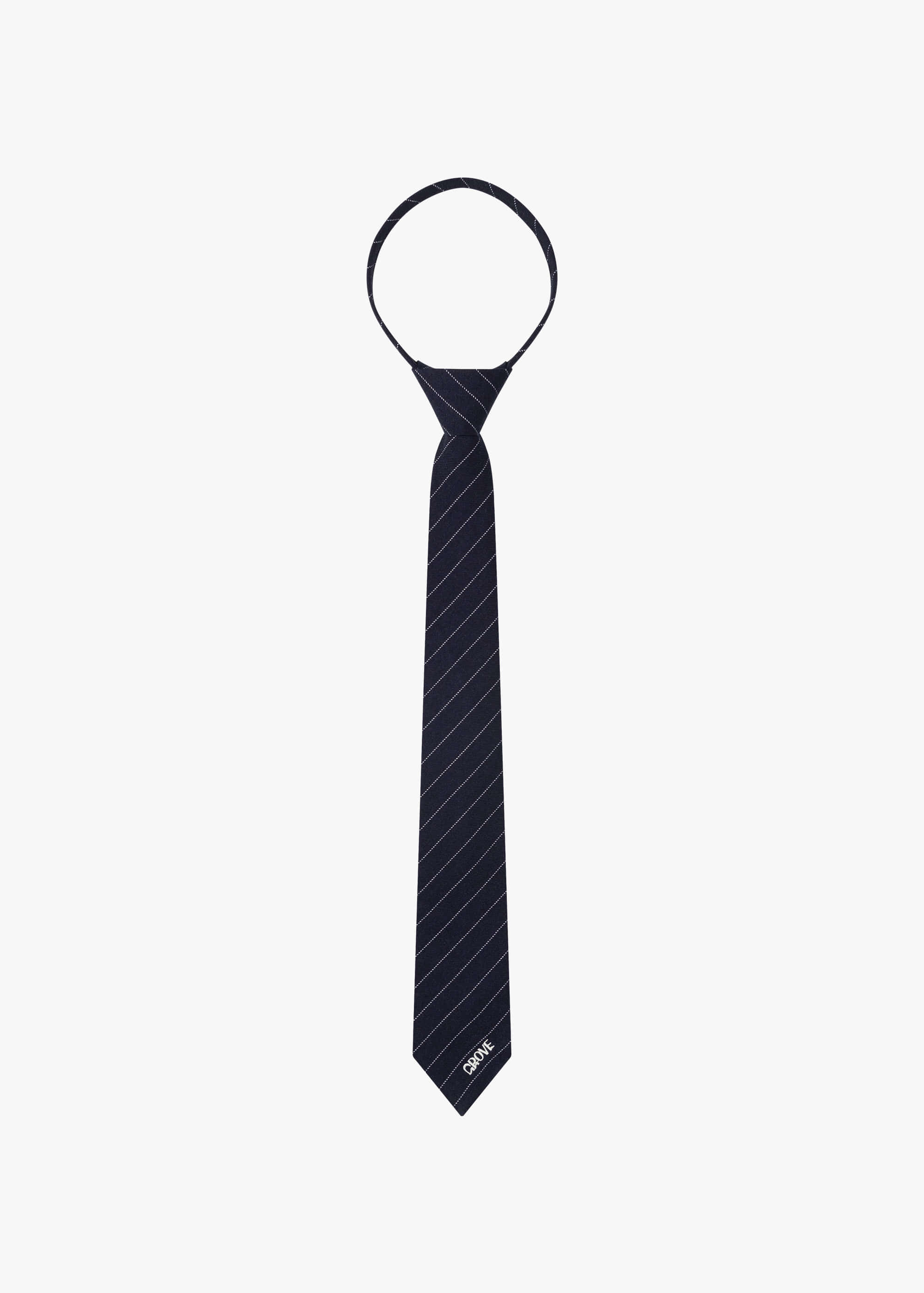 GROVE EMBROIDERY TIE [4COLOR]