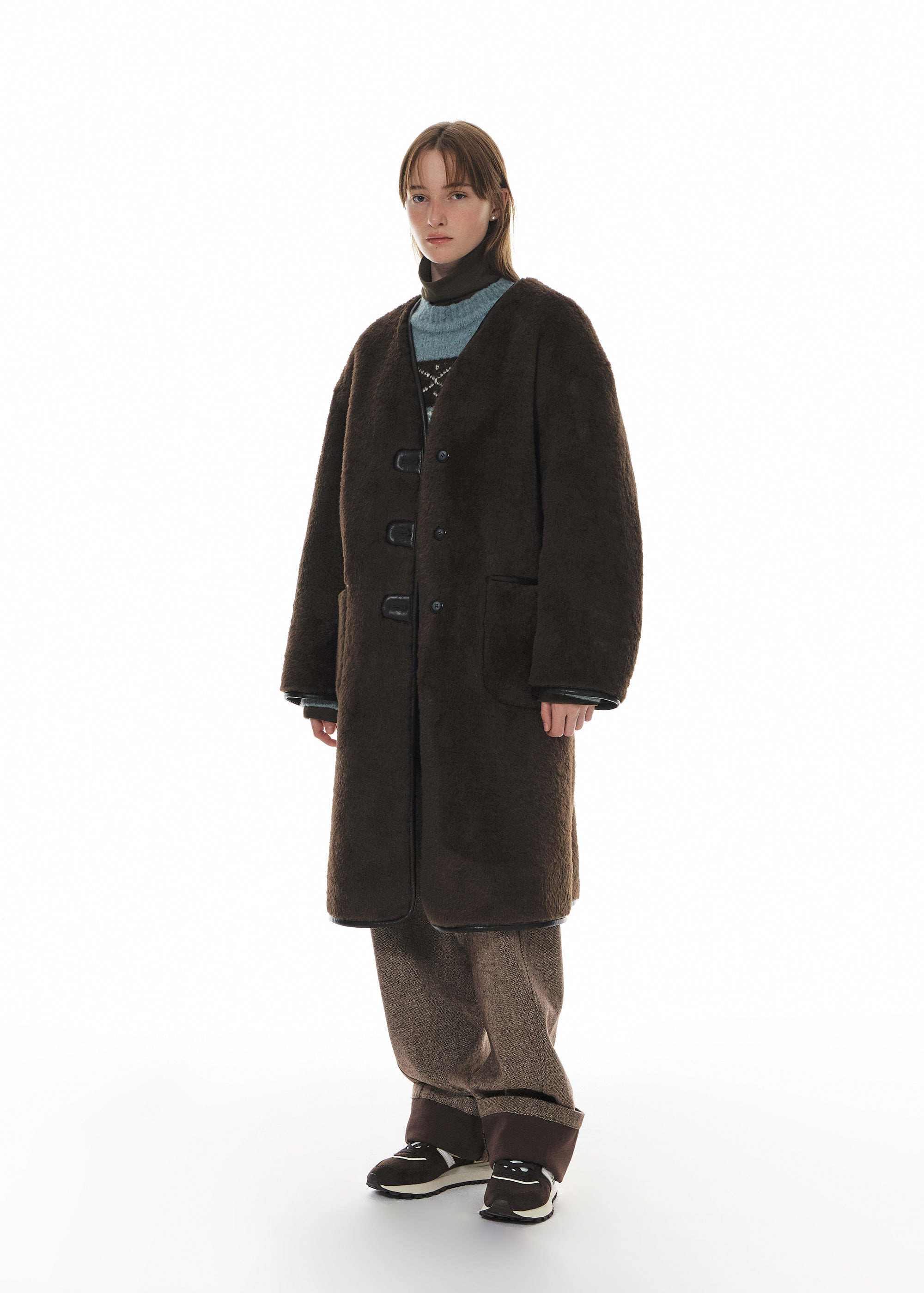 [GROVE]★24FW★韓国人気★HUF COAT GROVE STORE.
