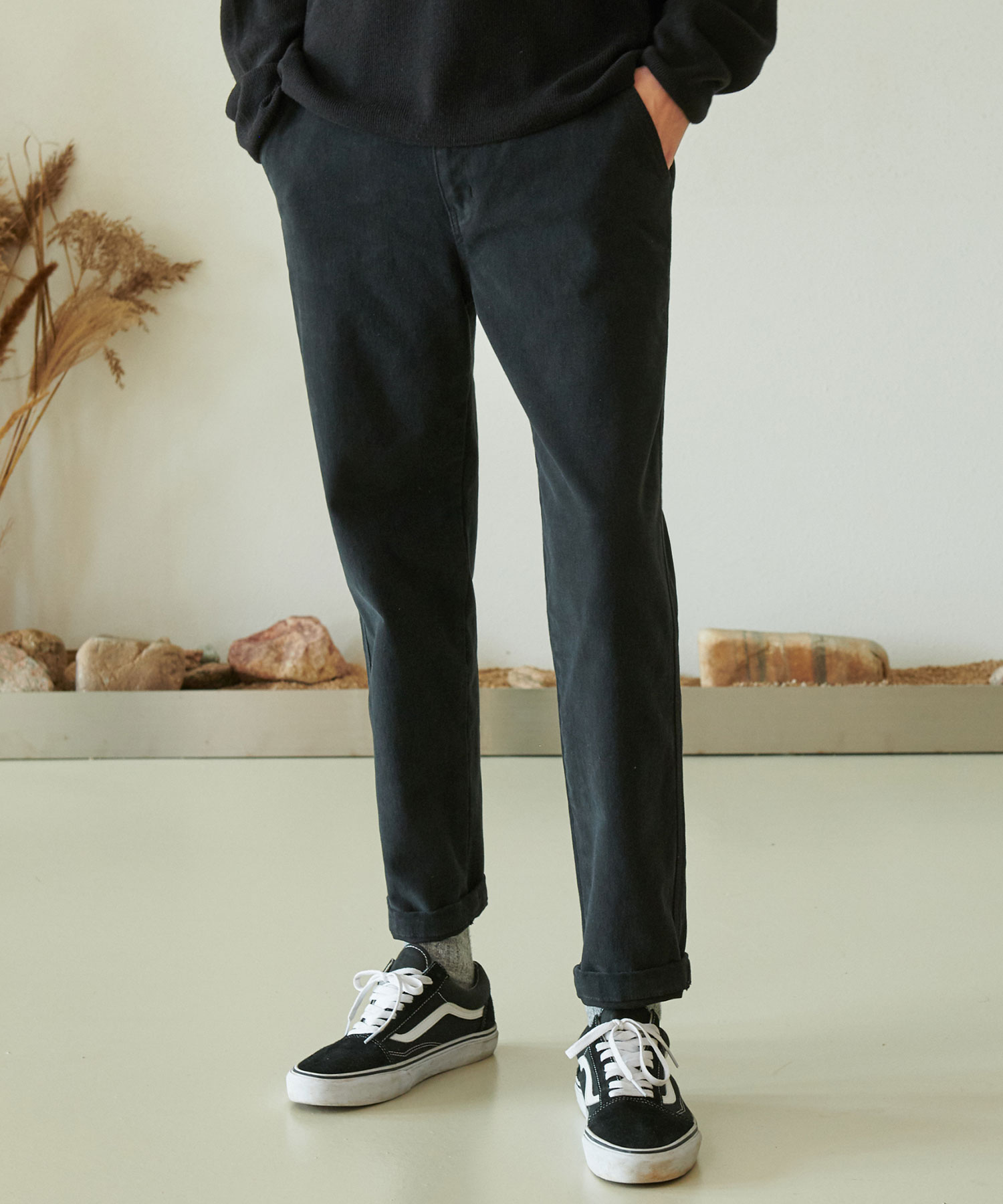 CP-769N Tapered Napping Pants_Black