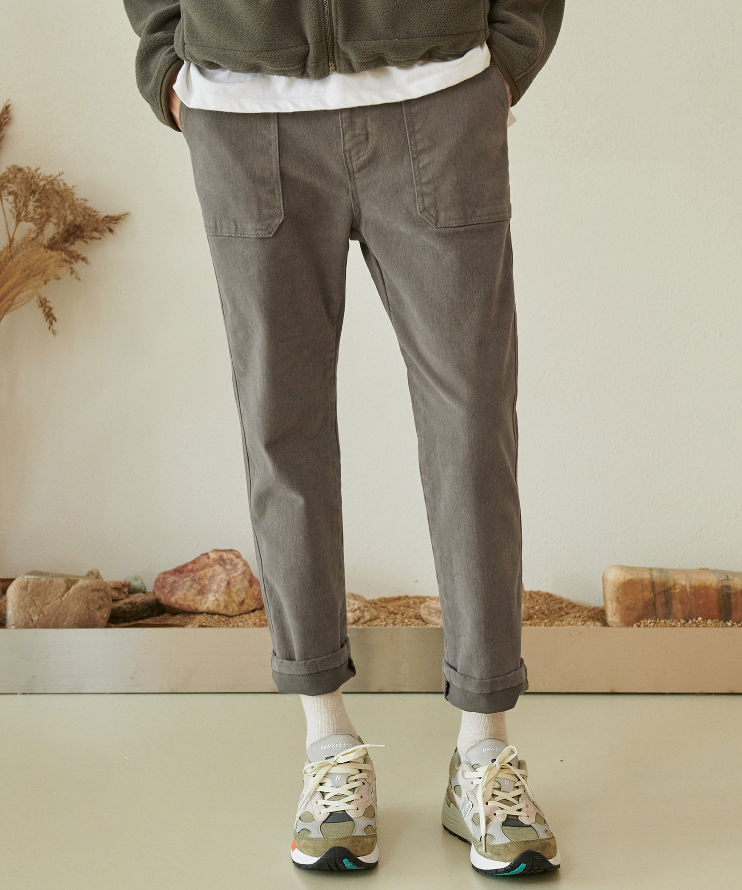 CP-768N Tapered Fatigue Pants_Khaki