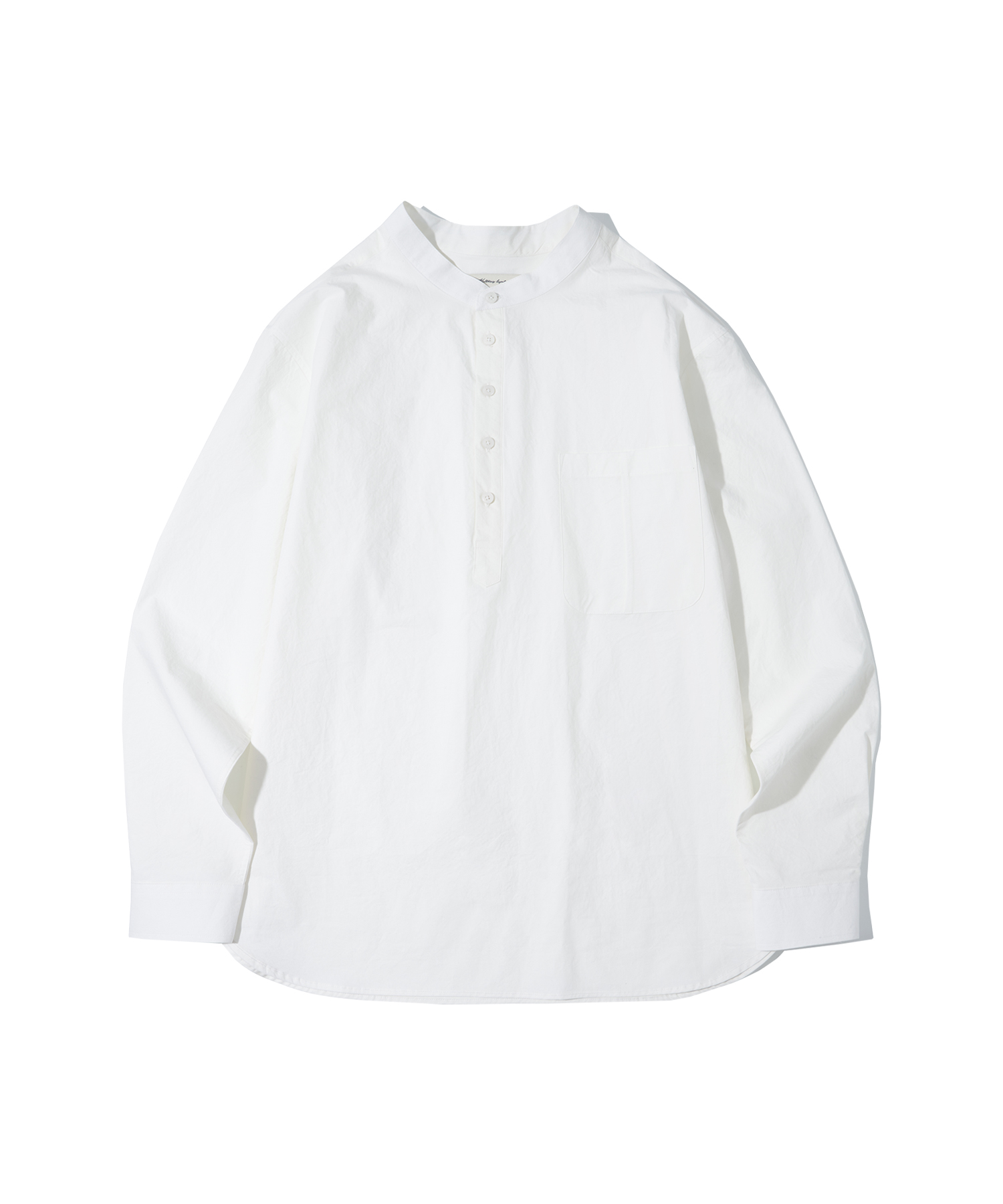 T20003 Henry neck shirt_Off white
