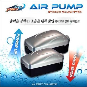 웨이브포인트 2구 기포기 MA-600 (3w)