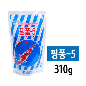 핑퐁-5 (금붕어,거북이 사료) 310g