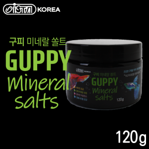 이스타 구피 미네랄 솔트 120g