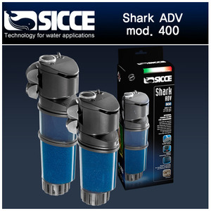 SICCE) 씨세 측면여과기 SHARK ADV 400