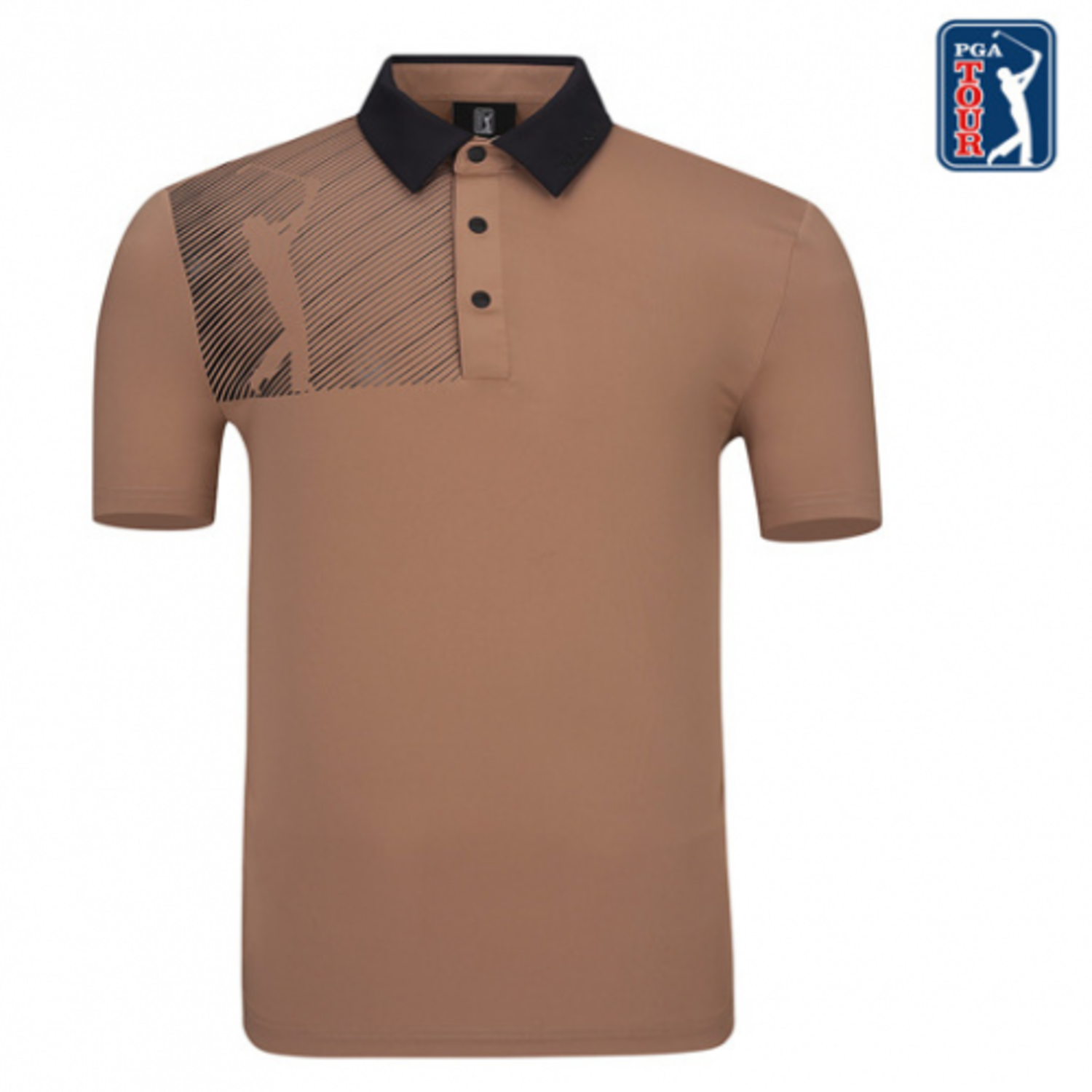 [GSH] PGA TOUR&amp;LPGA 남성 로고포인트 반팔 티셔츠 L213TS101P