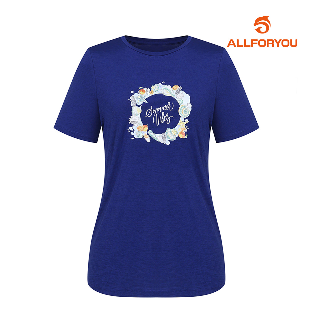 [올포유] 여성 반팔 티셔츠 ALTRK6246-906_G