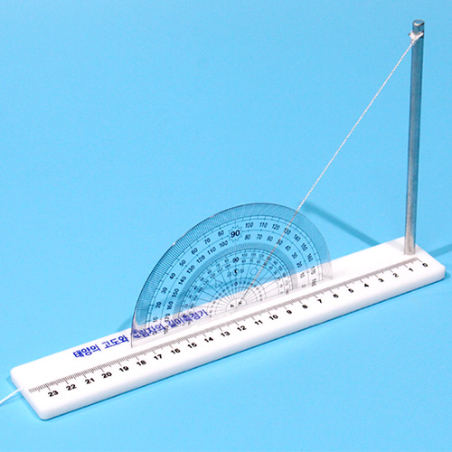 태양고도와 그림자의 길이 측정기(눈금부)(고급형)