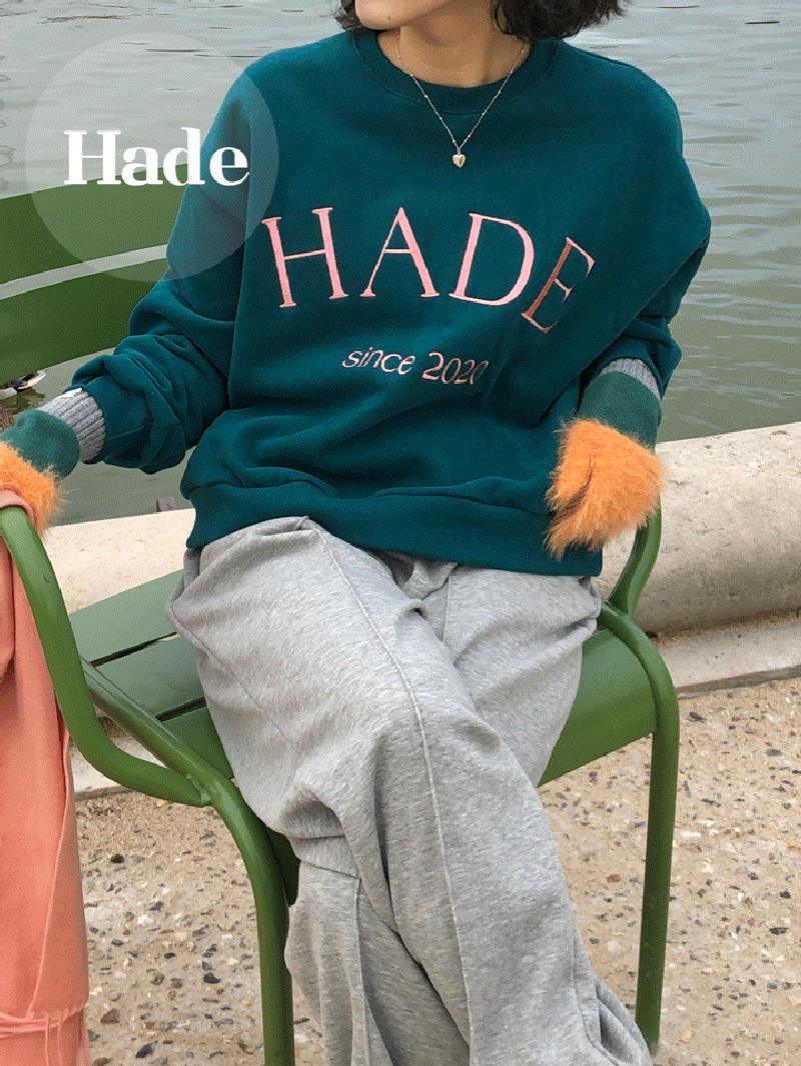 #Hade, [무료배송] 신스 양기모 맨투맨 (3 color)