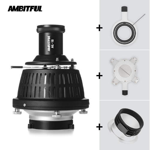 [AMBITFUL] 앰비플 AL-16 Snoot Effect 옵티컬 스누트 줌스팟 풀세트 / 프로포토,보웬스 용(고보 포함)