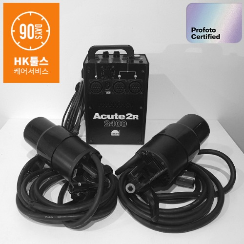 [HK중고] Profoto Acute 2R 2400 + Acute D4 Head 2대