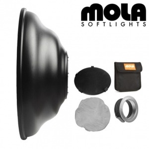 [MOLA] 몰라 DEMI 22&quot; (55.88cm) KOMPLETTE FOR PROFOTO - SILVER KIT