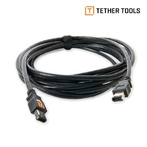 [TetherTools] 테더툴스 TetherPro FireWire 400 /6 Pin to 6 Pin/ TetherTools/ 카메라케이블/ 컴퓨터케이블