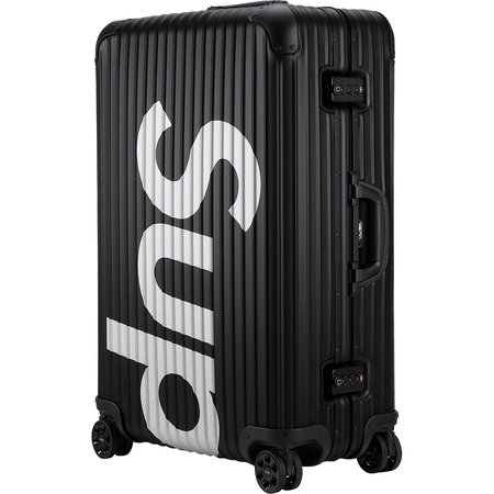 [해외] 슈프림 리모와 토파스 멀티휠 캐리어 Supreme RIMOWA Topas Multiwheel 82L 18SS  관세포함