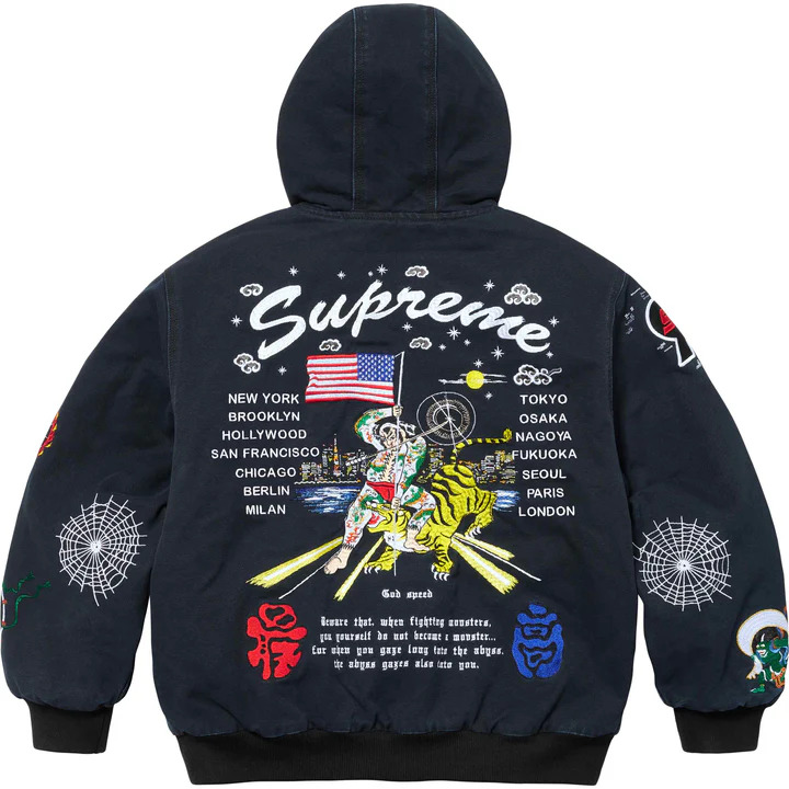 [해외] 슈프림 아오이 후디드 워크 자켓 Supreme AOI Hooded Work Jacket 24SS