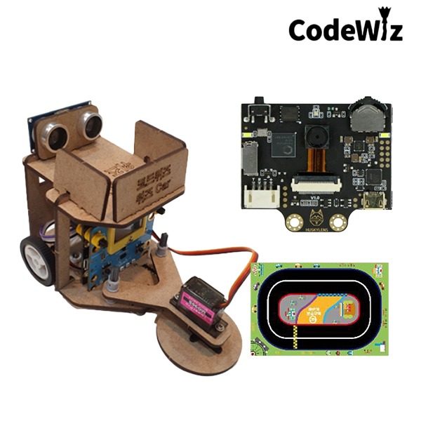 코드위즈 위즈카 + 허스키렌즈 프로 + 자율주행맵