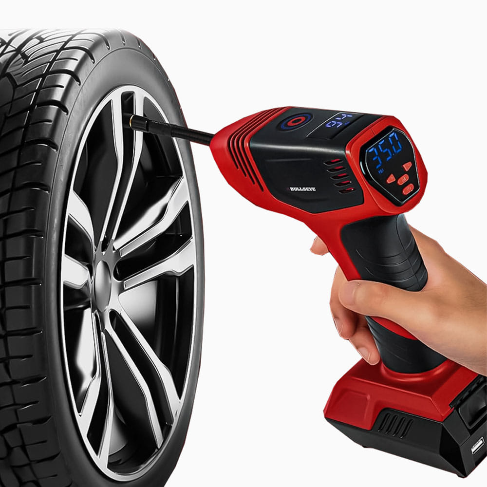 [충전식] 불스프로 무선 타이어공기압 주입기 차량용 자동차 공기주입기 타이어용품