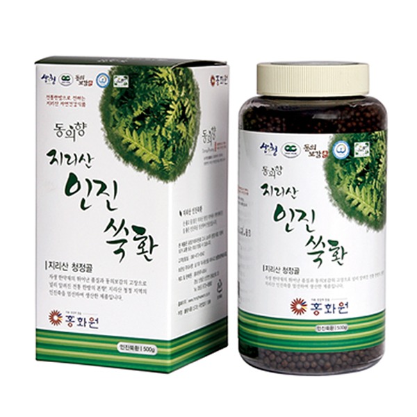 지리산 인진쑥환 250g 토종홍화 동의향