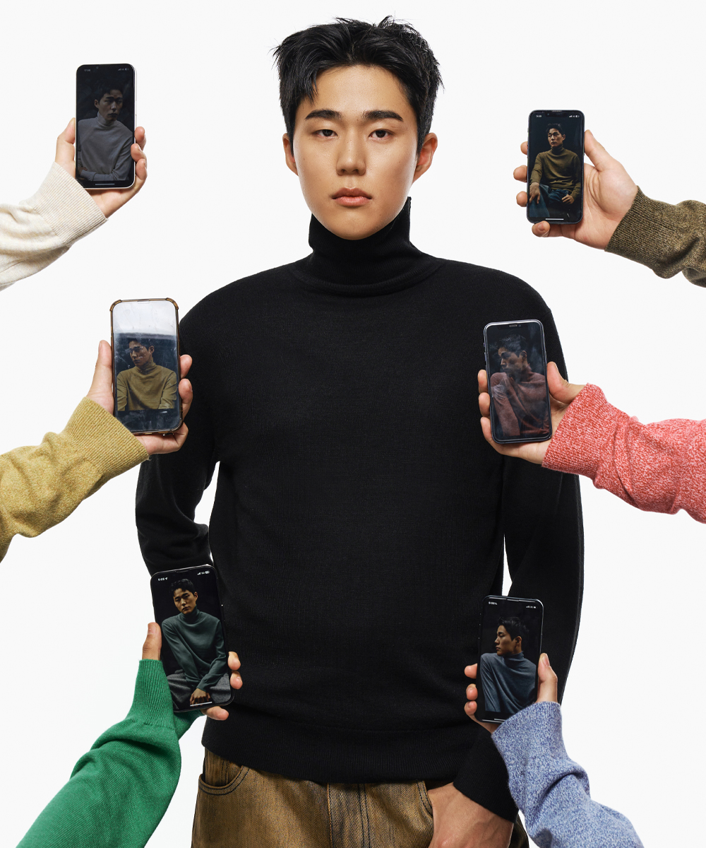 [Ham Junsoo X Intempomood] Wearable Turtleneck Knit : 7color