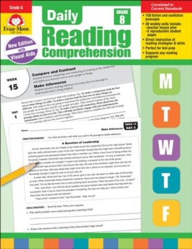 [Evan-Moor] Daily Reading Comprehension 8 Teacher Guide