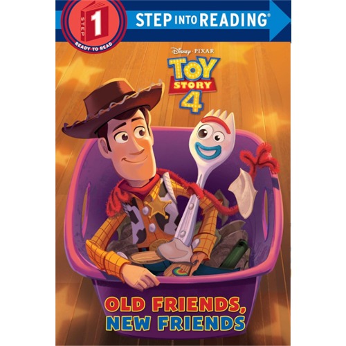 Step Into Reading 1 / Old Friends, New Friends (Disney/Pixar Toy Story 4) (Book only)
