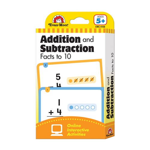 Flash Cards: Addition and Subtraction Facts To 10