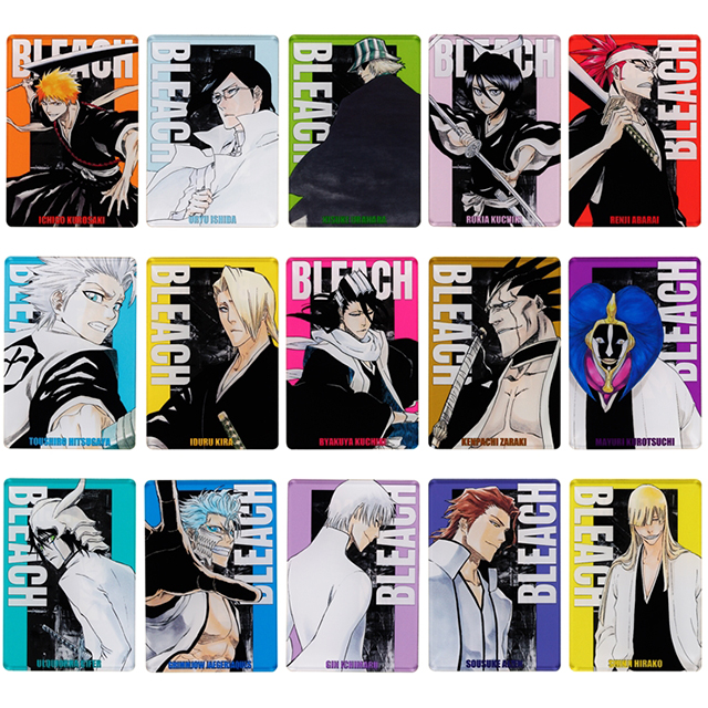 [24년 08월 발매] 슈에이샤 점프샵 블리치 BLEACH 굿즈 스테이터스 카드 컬렉션 1탄 단품 (랜덤)