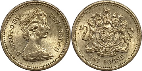 영국 1983년 1 파운드