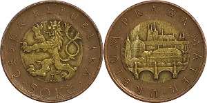 체코공화국 1993년 50 코룬