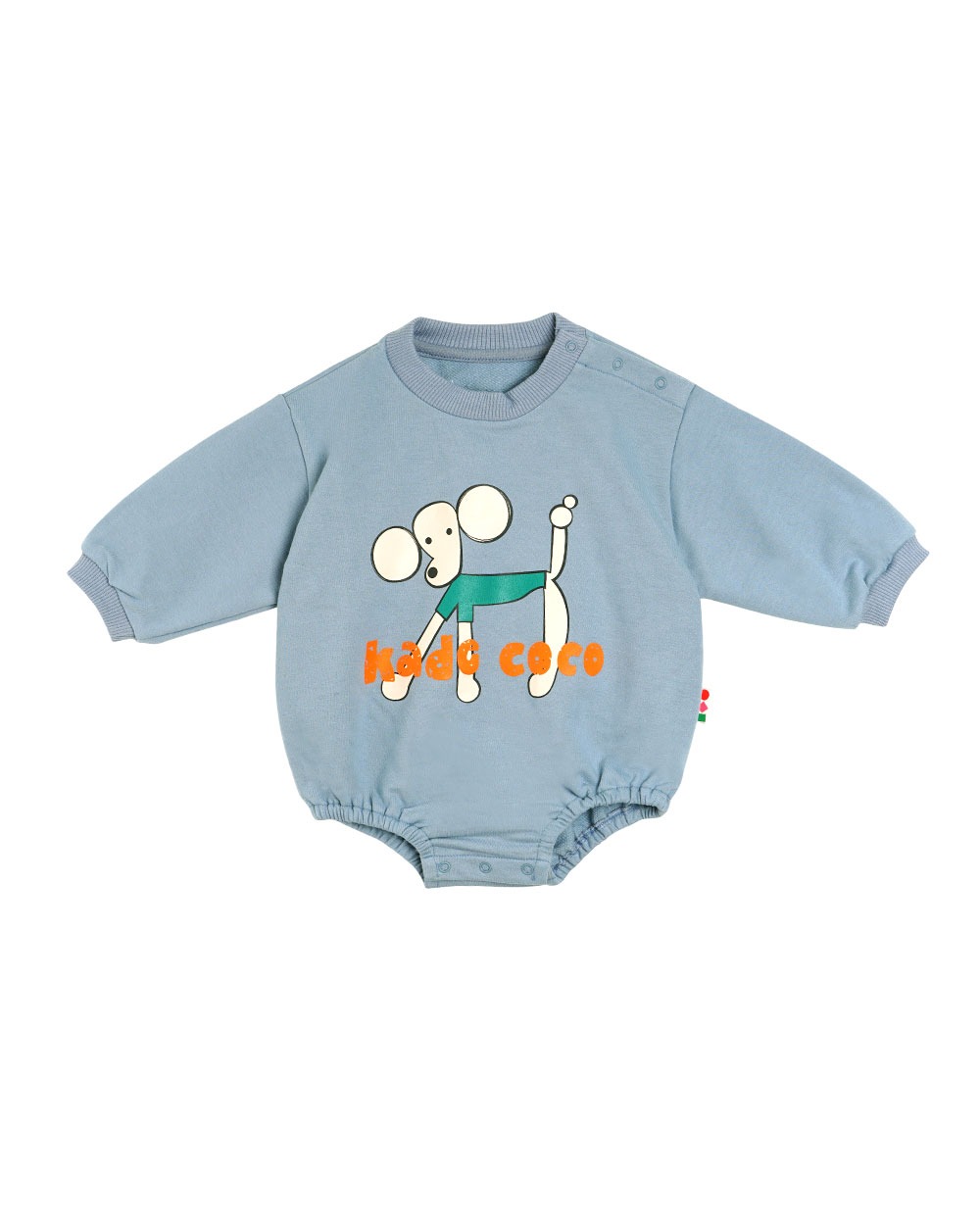 [kade coco baby] Coco Baby Sweat Body Suit Blue - 마르마르